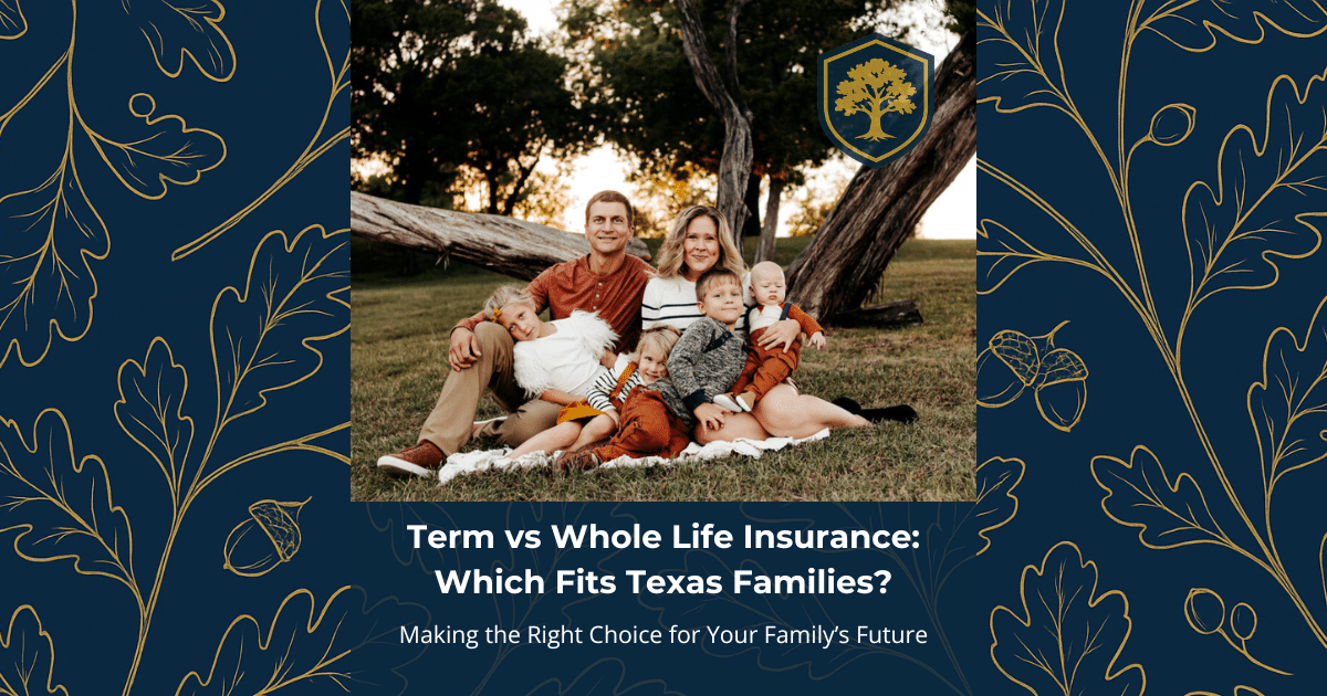 term vs whole life insurance which fits texas families 9.25