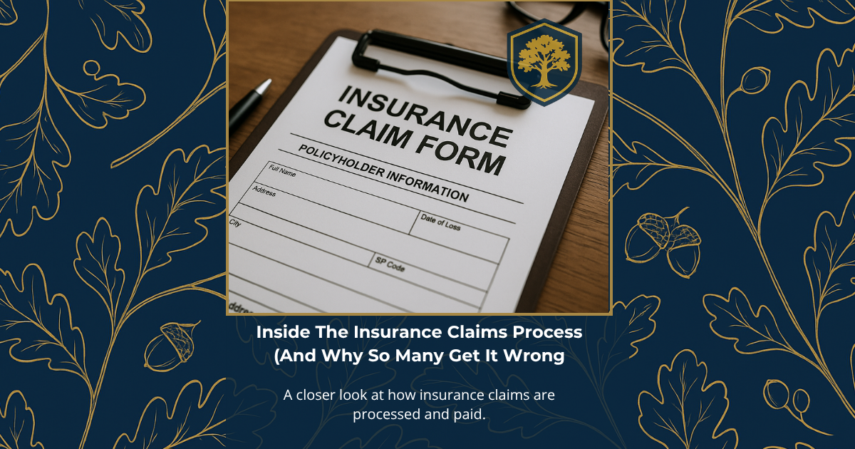 Inside the Insurance Claims Process (and Why So Many Get It Wrong) inside the insurance claims process