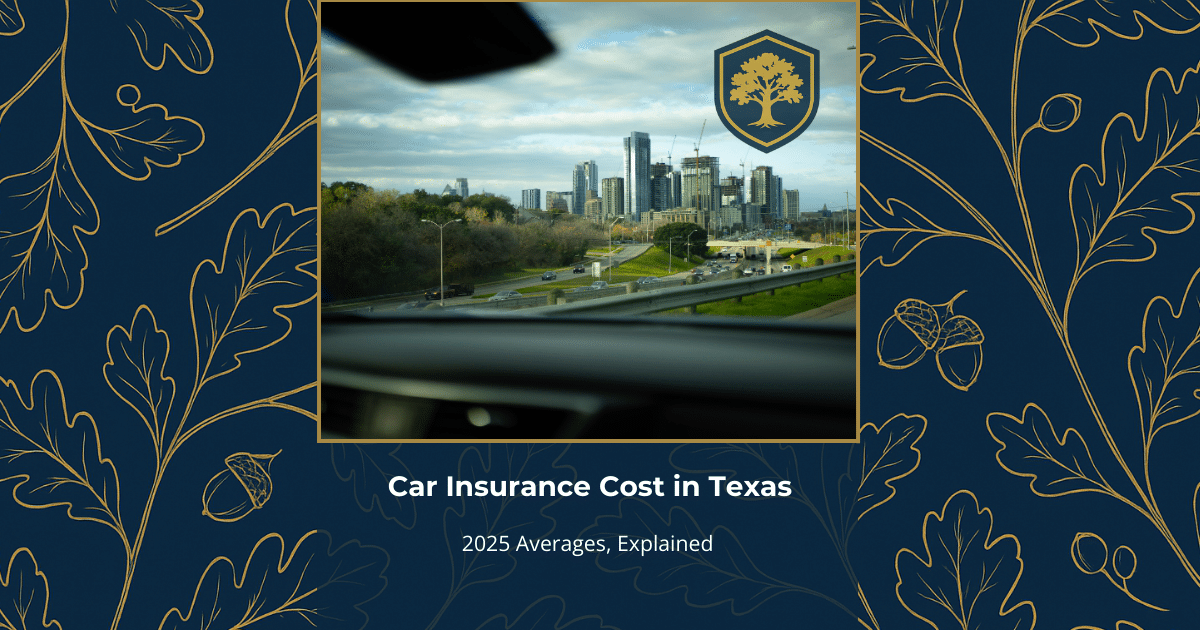 car insurance cost in texas (2025 estimates and recap)